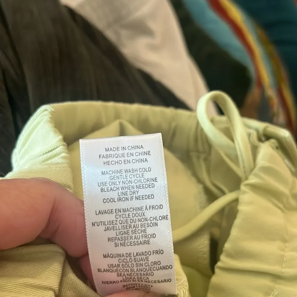 WAYF Drawstring Cargo Pants, size M